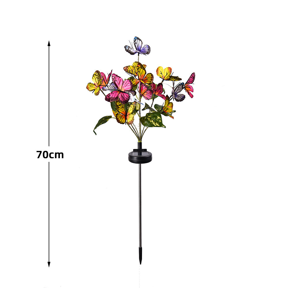 Solar Dual-Mode LED Butterfly Outdoor Garden Light