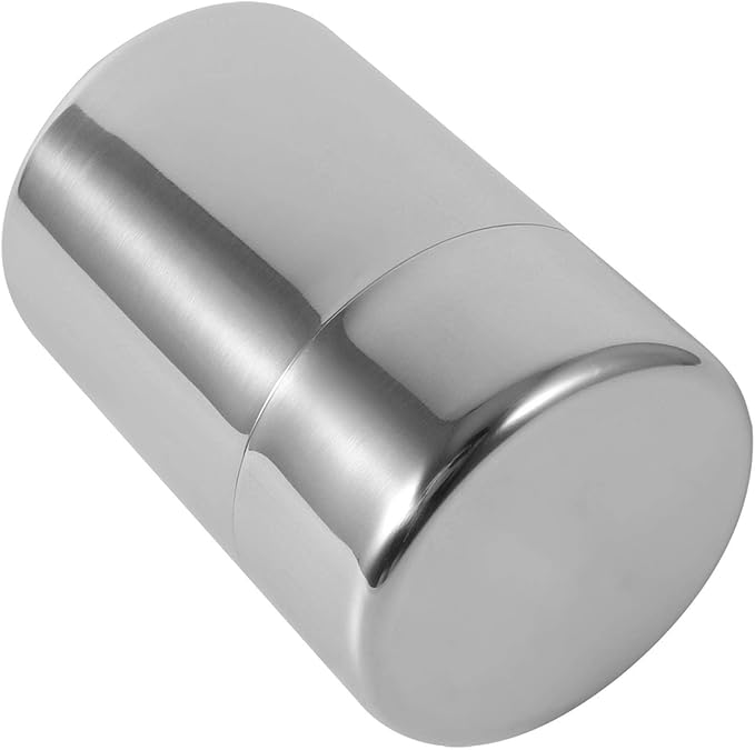 Tyenaza Tea Canister, Stainless Steel Tea Tins, Textured Tea/Coffee/Sugar Canisters, Canister Home Kitchen Canisters for Tea Coffee Sugar Storage(s)