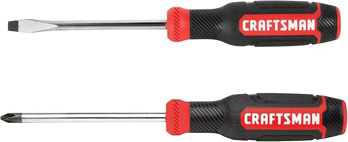 CRAFTSMAN Screwdriver Set, Bi-material, 2 Piece (CMHT65072N)