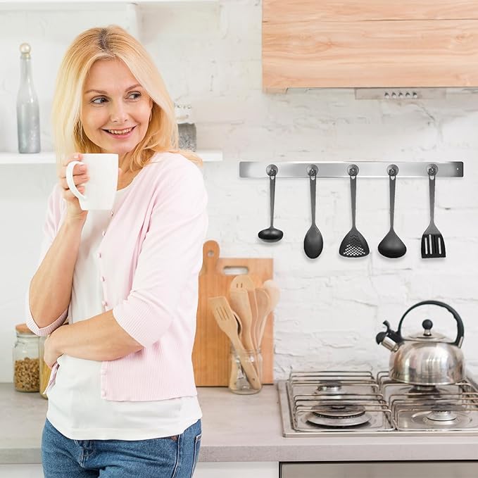 Neosmuk Magnetic Hooks, Cruise Ship Essentials, 120lb+ Heavy Duty Magnetic Hooks for Cruise Cabins, Refrigerator, Grill, Hanging, and Travel | Extra Strong Must-Haves Magnet Hook,Gunmetal,Pack of 10