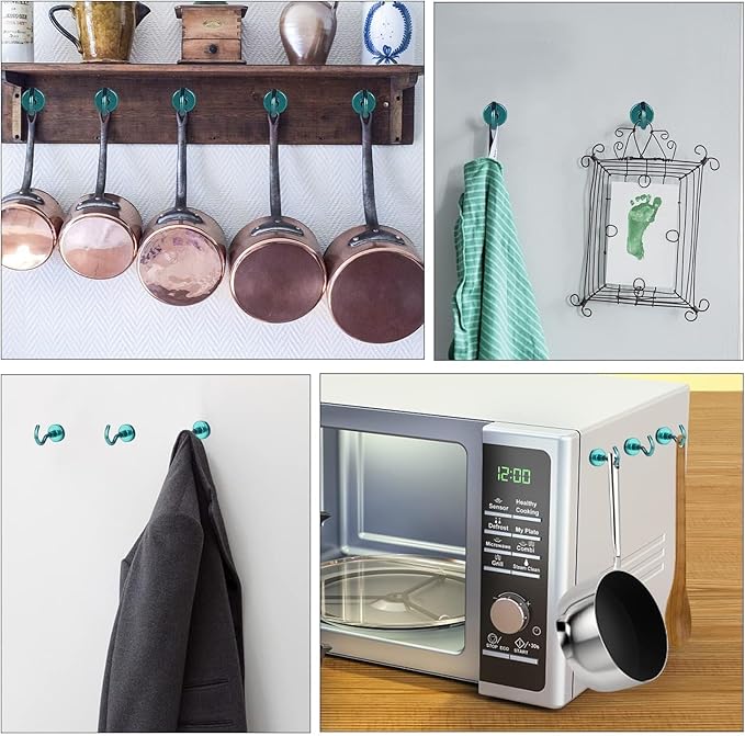 DIYMAG Magnetic Hooks, 30Lbs Strong Heavy Duty Cruise Magnet S-Hooks for Classroom, Fridge, Hanging, Cabins, Grill, Kitchen, Garage, Workplace and Office Etc, (20 Pack-Green)