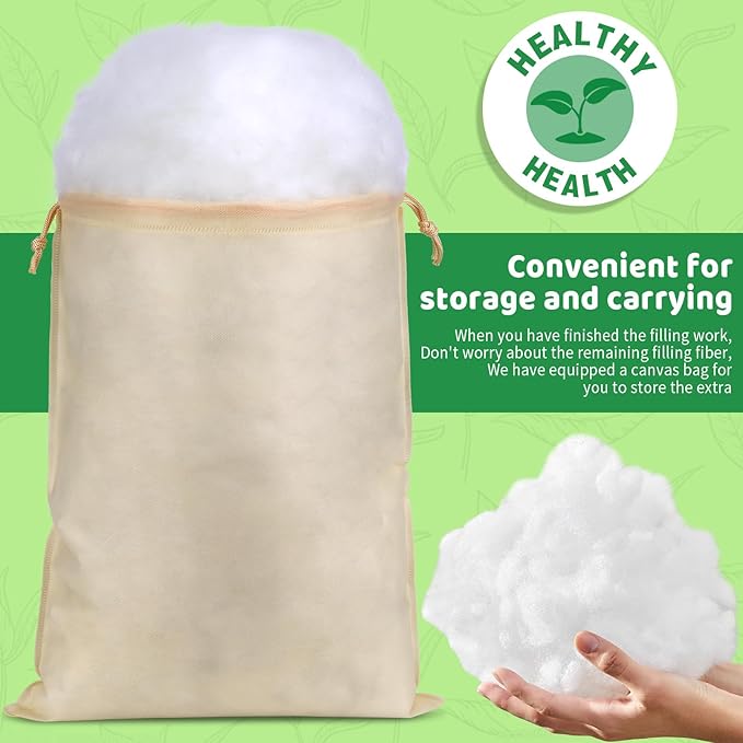 Polyfill Stuffing 2.2LB/1000G, Christmas Decorations Indoor, Artificial Snow White Clouds Cotton for Decoration, Fluffy Snow Blankets for Winter Mantle Village, Nativity