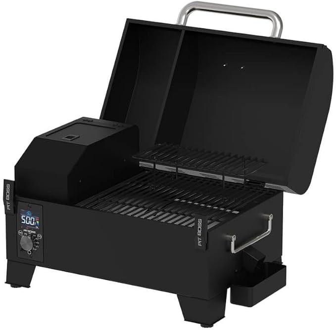 Pit Boss PB150PPG Table Top Wood Pellet Grill, Black - 11091