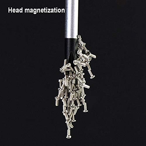 Edward Tools Harden PRO Magnetic Screwdriver Set of 6 Screwdrivers - 3 Slotted / 3 Phillips - Magnetized Heavy Duty CRV Tight Bite Non Rust Tips - Screwdriver Sets include ErgoGrip Handles