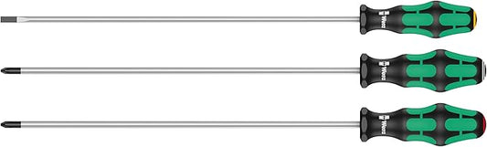 WERA - Kraftform L/S Screwdriver Set 3 Piece Pz Ph Sl