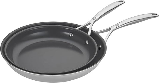 ZWILLING Energy Plus Fry Pan Set 2-Piece (10" & 12")