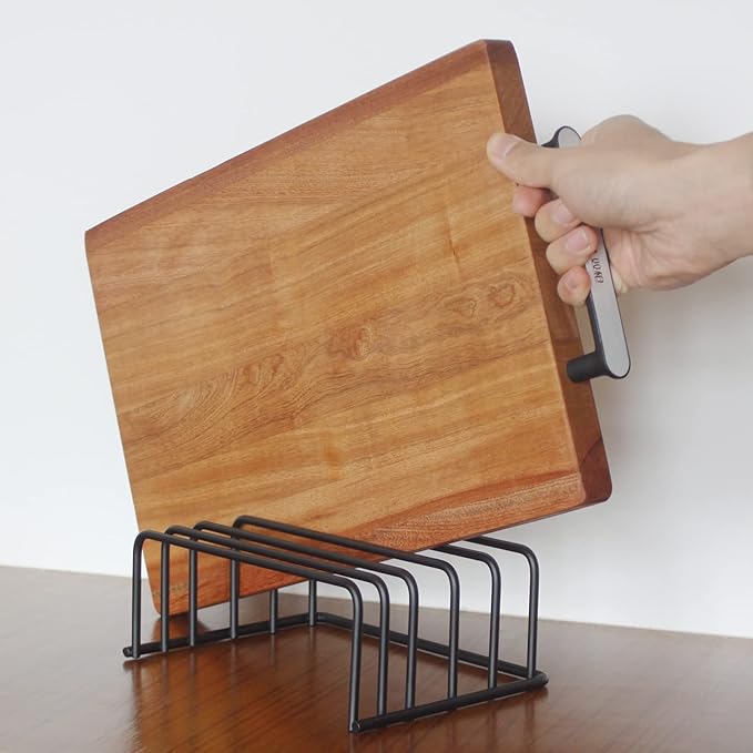Cutting board organizers (1.0 and 0.6 inch wide slots), cutting board organizer, cutting board storage, biscuit sheets, bakeware organizers for cabinets…