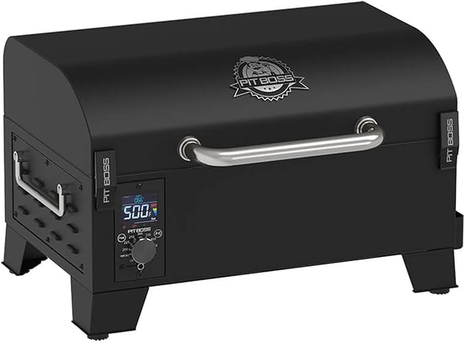 Pit Boss PB150PPG Table Top Wood Pellet Grill, Black - 11091