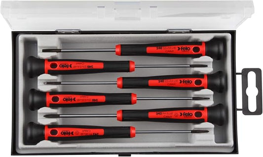 6 pc Slotted & Phillips Precision Screwdriver Set