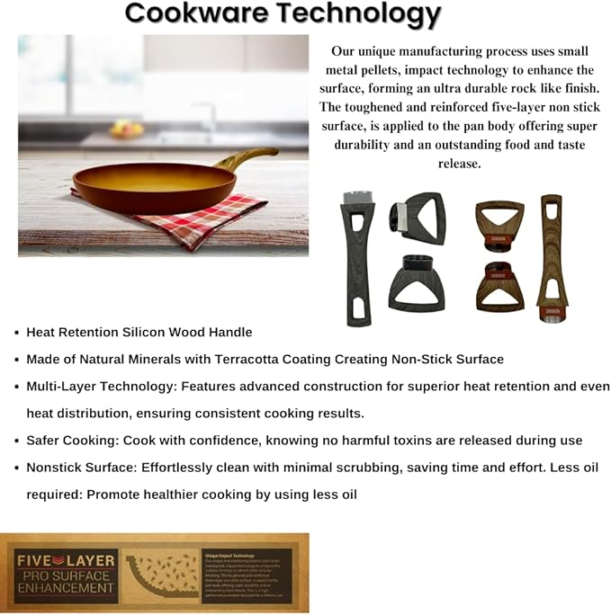 Terracotta 12 Piece Cooking Set with Milk Cup - Purple