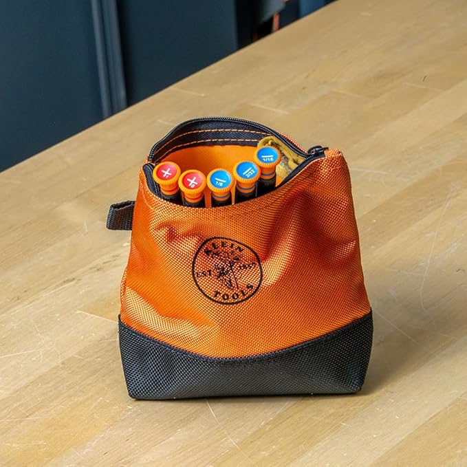 Klein Tools 6264INS Insulated Precision Screwdriver, #1 Phillips Mini Electrician Screwdriver, 1000-Volt Cushion Grip Handle