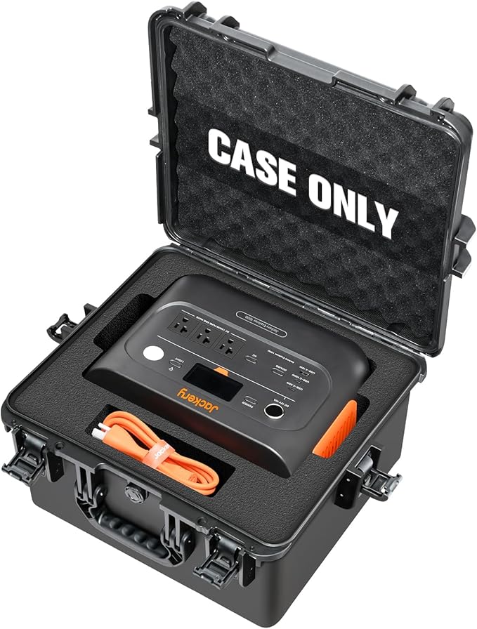Hard Case for Jackery Explorer 1000 v2 - Portable Solar Generator Hard Shell Case: Waterproof Travel Carrying Storage Box for Jackery Explorer 1000 v2 Portable Power Station: for Camper & Adventurer