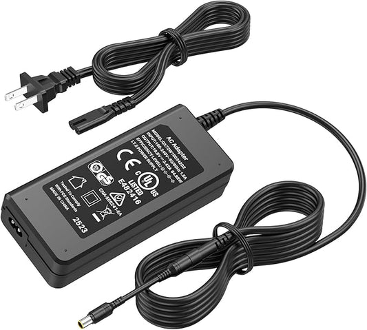 65W for Jackery Portable Power Station Charger Power Cord for Jackery Explorer 160 240 290 E290 E240 E160 Solar Generator & for Honda 290 200 Power Supply AC Adapter Battery Charging Plug Cable