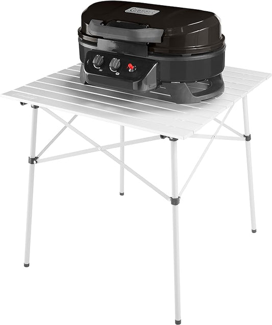 Coleman RoadTrip 225 Portable Tabletop Grill, 2-Burner Gas Grill with Matchless Ignition & Adjustable Temperature Control, 11,000 BTUs of Power for Grilling, Tailgating, Camping, BBQ, & More