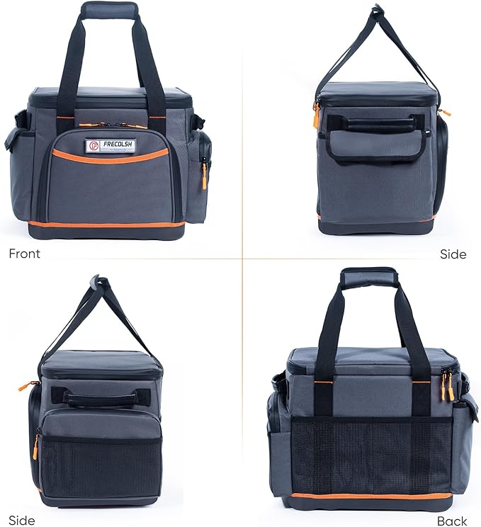 Travel Carrying Case Compatible with Jackery Explorer 1500, Portable Power Station Storage Case with Water- proof Bottom and Pocket for Jackery Accessories Solar Generator, Storage Bag Only