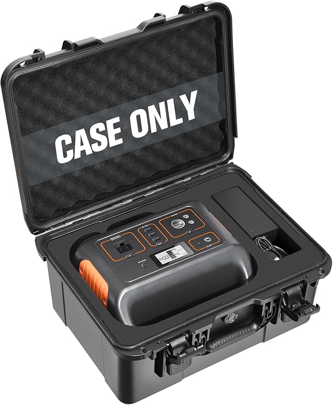 Hard Case for Jackery Explorer 500 - Portable Solar Generator Hard Shell Case: Waterproof Travel Carrying Storage Box for Jackery Portable Power Station Explorer 500: for Camper & Adventurer & Travel