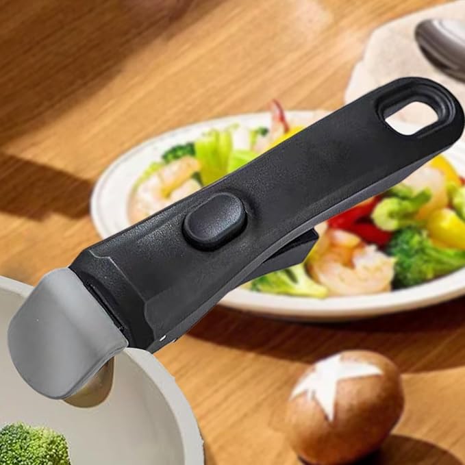 Nonstick Cookware Set - Detachable Handle Pots and Pans | Anti-scalding Handle | Suitable for Home Cooking