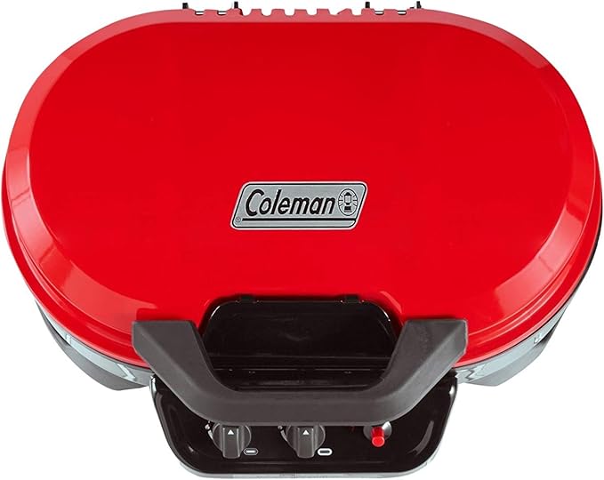 Coleman RoadTrip 225 Portable Tabletop Grill, 2-Burner Gas Grill with Matchless Ignition & Adjustable Temperature Control, 11,000 BTUs of Power for Grilling, Tailgating, Camping, BBQ, & More
