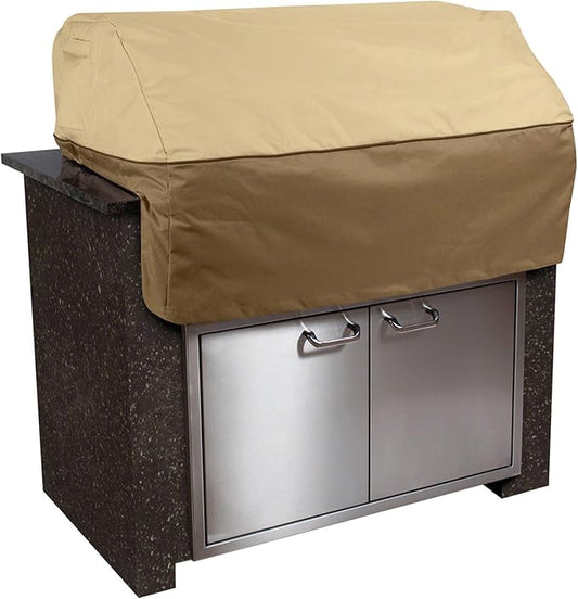 Classic Accessories Veranda Water-Resistant 32 Inch Island BBQ Grill Top Cover