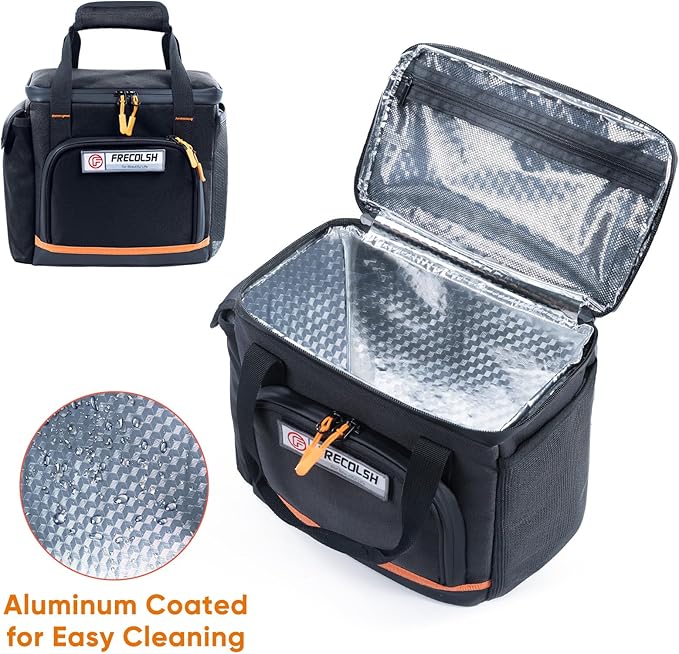 Travel Carrying Case Compatible with Jackery Explorer 300/240/160, Portable Power Station Storage Case with Water- proof Bottom and Front Pockets for Jackery Accessories Solar Generator