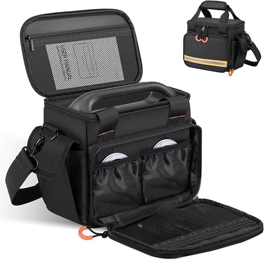 Portable Station Bag Compatible with Jackery Portable Power Station Explorer 160/240/300, with Plenty of Room for Accessories, Waterproof and Non-slip Bottom and Abrasion-resistant Nylon Fabric