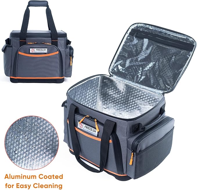 Travel Carrying Case Compatible with Jackery 500, Portable Power Station Storage Case with Water- proof Bottom and Pocket for Jackery Accessories, Storage Bag Only