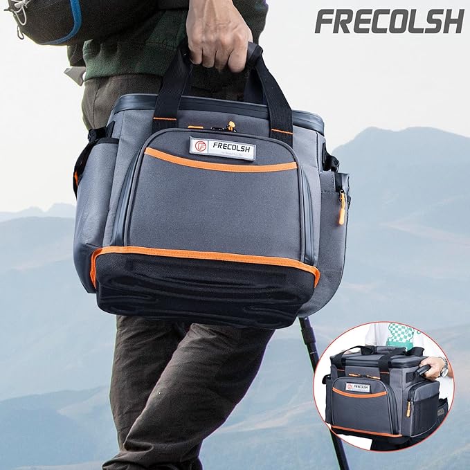 Travel Carrying Case Compatible with Jackery 500, Portable Power Station Storage Case with Water- proof Bottom and Pocket for Jackery Accessories, Storage Bag Only