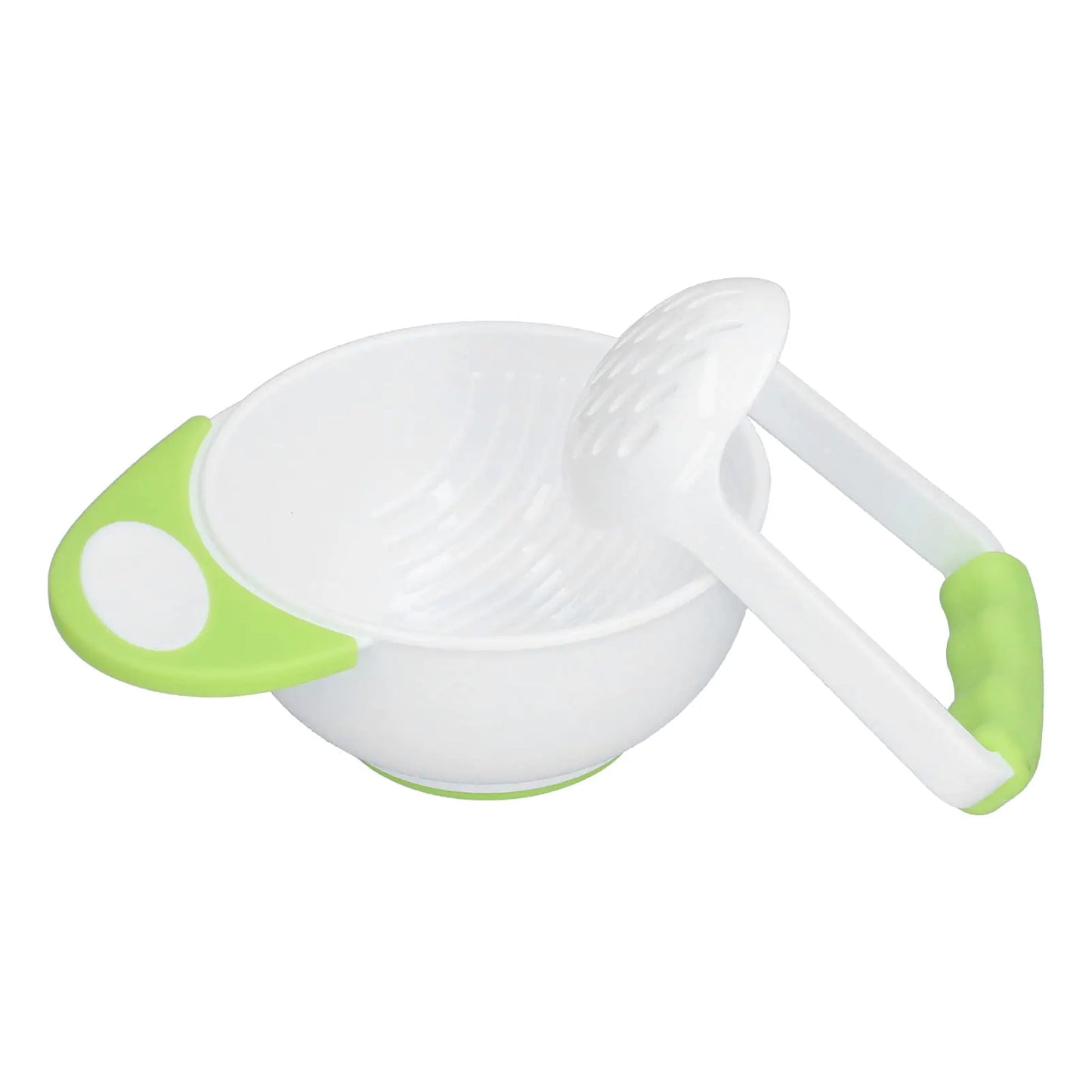 Baby Food Mash Bowl Convenient Professional Easy Use Anti Scalding Baby Food Masher Bowl Set for Baby Food Mash Bowl for Make Vegetable Puree Fruit Puree