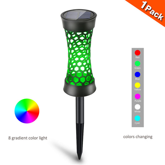 Colorful Waterproof Solar LED Garden Light (1pc)