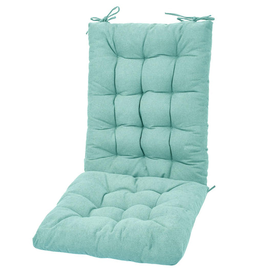 POMIU Rocking Chair Cushion Chair Cushions Chair Pad Chair Pads Sets Indoor Back Seat Cushion Office Chair Desk Chair Dining Chairs Home Kitchen Chair Room (Aqua Blue)