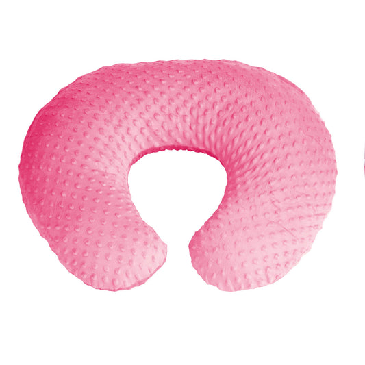 Artebona KiddyKlouds Nursing Pillow Slipcover - Breastfeeding Pillow Cover. Minky Fabric (Pink)
