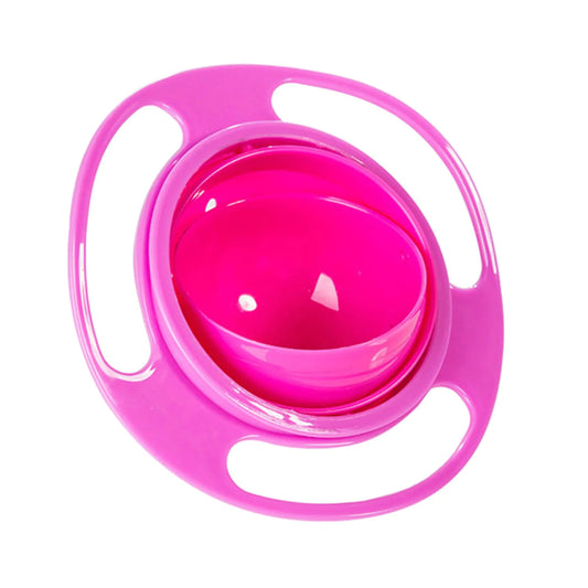 Wrqqwsy Magic Bowl 360° Rotation - Spill Resistant